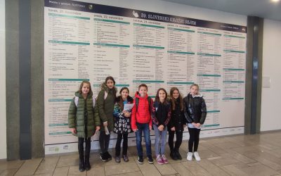 Učenci knjižničarskega krožka obiskali Slovenski knjižni sejem